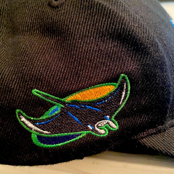 Tampa Devil Rays Vintage Original logo Limited Edition Black Hat - Picture 4 of 6